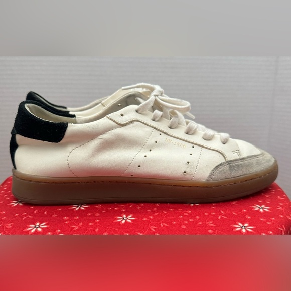 SAM EDELMAN Reve SE 1980 Women White Casual Leather/Suede Tennis Shoes-Size 7.5 - Picture 2 of 12